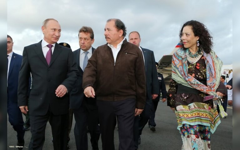 Presidente Daniel Ortega y Vicepresidenta Rosario saludan al pueblo ruso por el Día de la Victoria